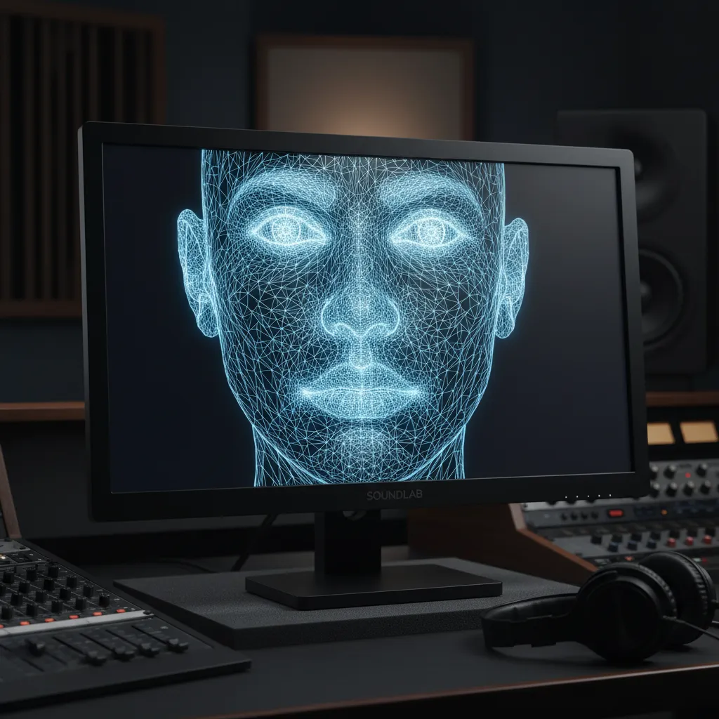 AI avatar rendering a subtle, impatient facial expression during a simulated business interview