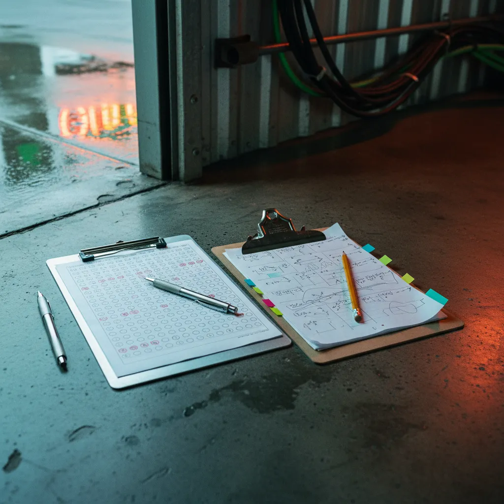 Comparison chart showing real AI personalization vs generic chatbot quiz generation