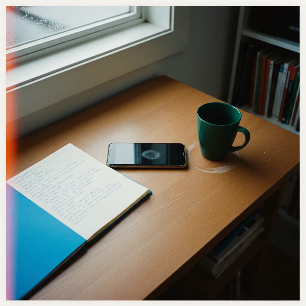 Language learner using AI writing feedback to compose a social media post in their target language