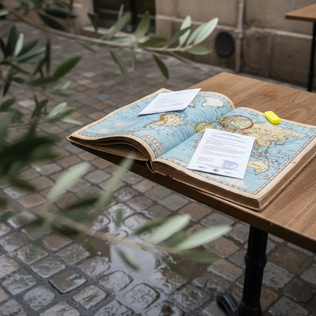 Global map showing countries with updated visa language requirements in 2026