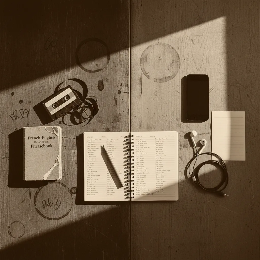 Comparison chart showing features of Google Translate practice mode versus dedicated AI language learning apps