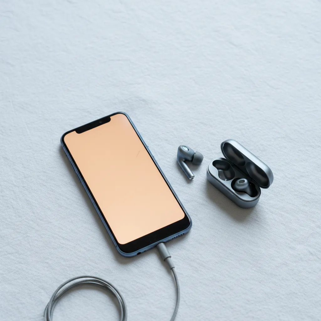 Smartphone showing a TikTok feed filled with foreign language content from multiple creators