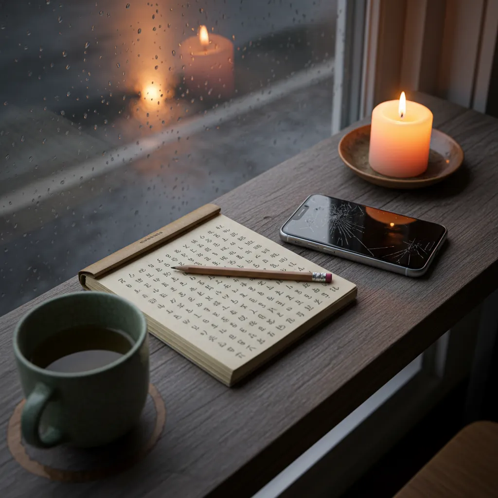 Intercultural couple practicing language together on a language learning app