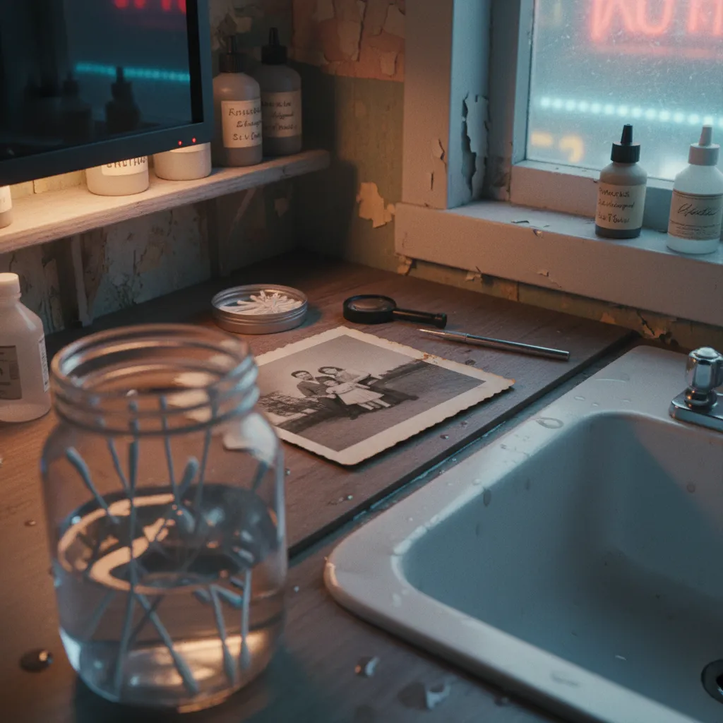 Animated vintage family portrait showing subtle AI-generated movement