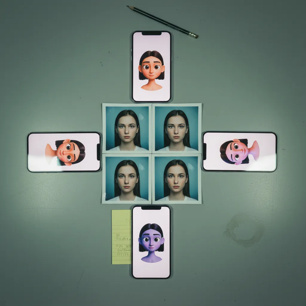 Side-by-side comparison of AI Disney Pixar avatars from different tools